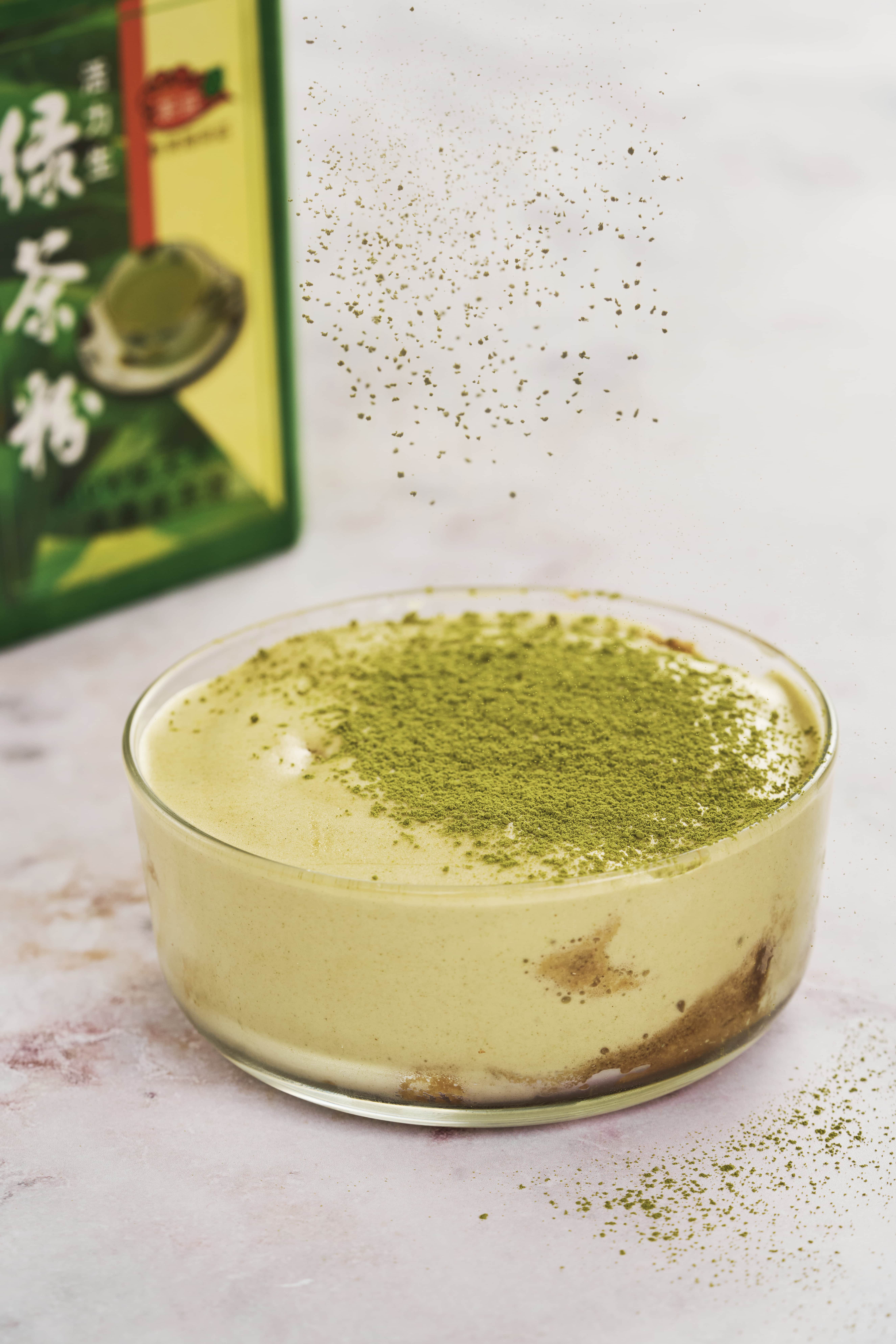 Tiramisu de Matcha Nora Real Food