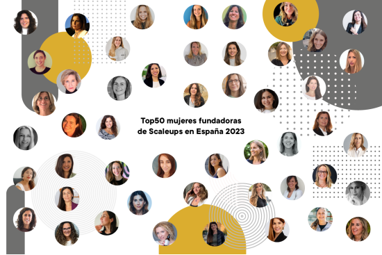 Mujeres fundadoras de scaleups en España